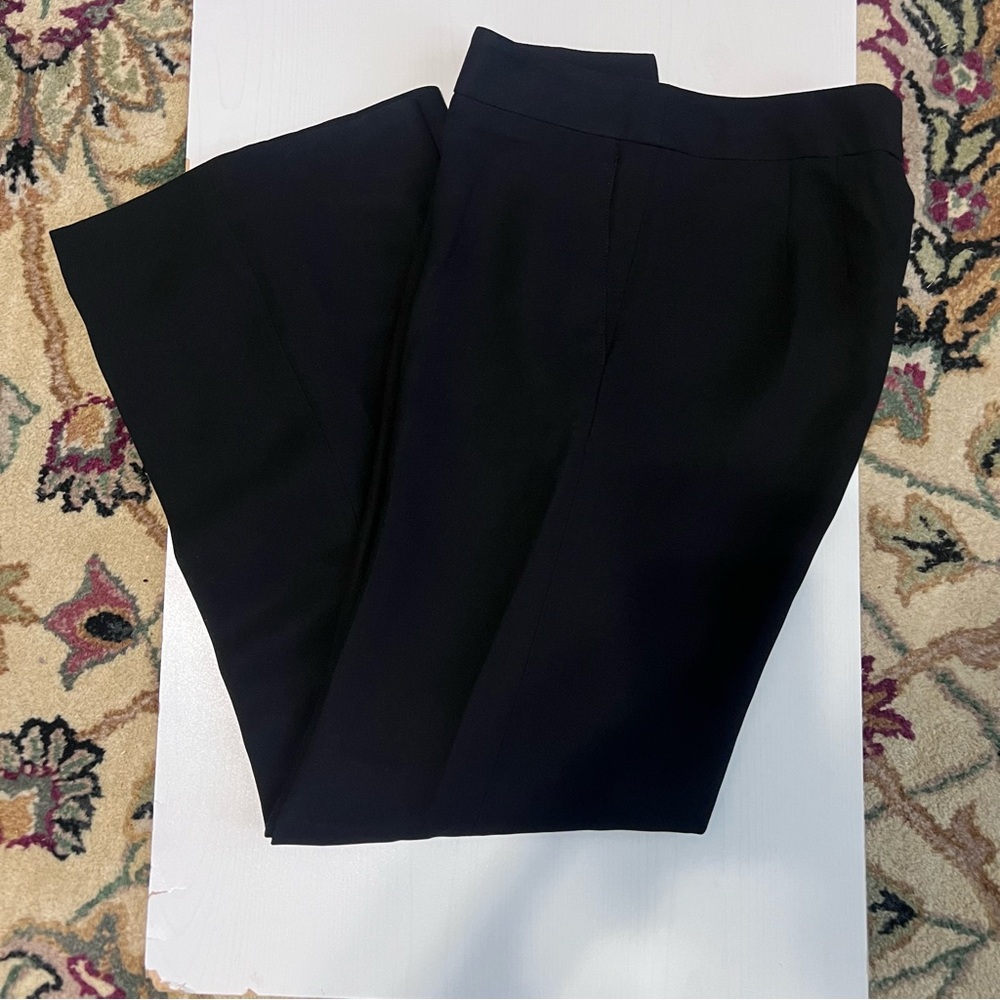 Ann Taylor Loft Petites Laura Classic Black Pants